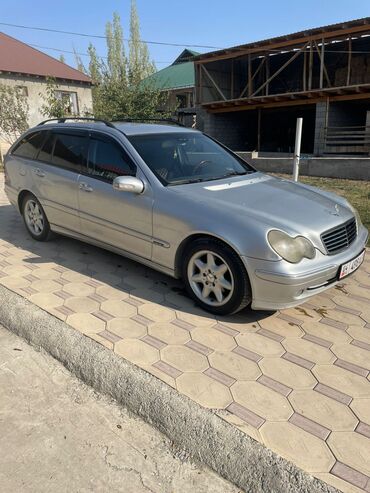 Mercedes-Benz: Mercedes-Benz C‑Class универсал (W203), серебристый цвет. Кузов: - — 2