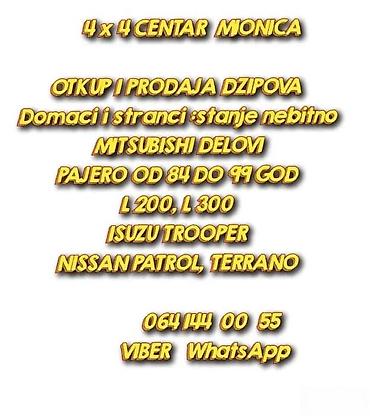 PAJERO 1 I 2 3.0 V6 DELOVI 12 I 24V | Polovni delovi za Pajero 2 3.0 — 4