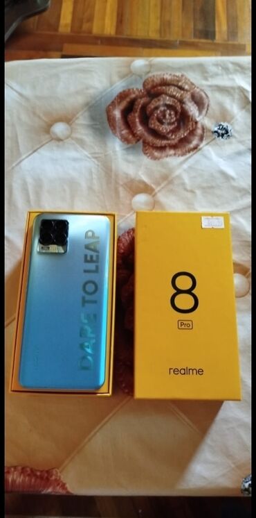 telafonlar: Realme 8 Pro, 128 GB, rəng - Mavi