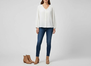 bluzy c a: Жіноча блуза, розмір XL