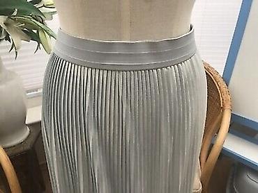 Юбки: Плиссированная юбка с эффектом металлик Бренд: Mango Размер: M/L Цвет — 12