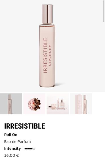parfum qabı: Givenchy irresistible parfum 20 ml 
36€ alınıb çox daha ucuz satılır