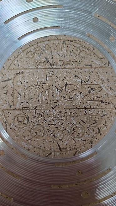 granit qazan: Qazan, rəng - Bej, Qranit, 2,5 bucket volume l, 20 sm, Türkiyə — 2