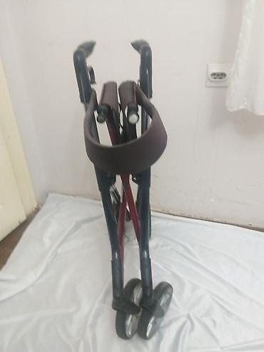 Hodalice, štake, štapovi za hodanje, kolica za hodanje: Nemacka aluminijumska hodalica-setalica ELAN CLASSIC, rolator sa 4 — 13
