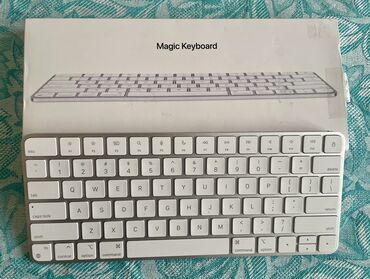 Klaviaturalar: Apple Magic keyboard Hech bir problemi yoxdur, seliqeli ishledilib