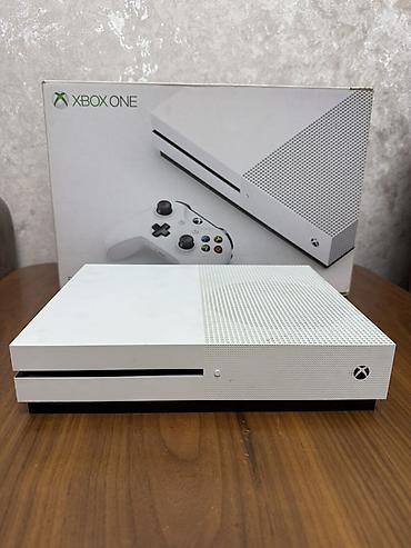 xbox satış: Xbox One S (White) oyun konsolu dəsti Hediye verilir FORZA 5 oynu — 5