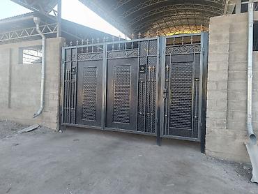 Откатные ворота: Стальные, Автоматические, Консольная конструкция, Для частного дома, С калиткой, Оптом, Новый, Бесплатная установка — 18