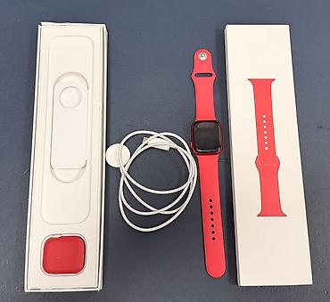 Apple Watch 8 41mm red
Акб: 100% battery 🔋 
В идеальном состоянии