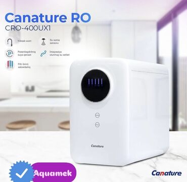 Nehrə aparatları: Canature 400 gpd RO su təmizləmə robotu - 400 (gallon per day) güclü