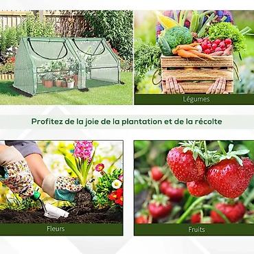 Ostala baštenska oprema: Mini plastenik/tunel za gredice – prenosivi “cold frame” za zaštitu i — 6