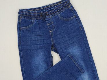 Jeans, Little kids, 5-6 years, 116, condition - Very good