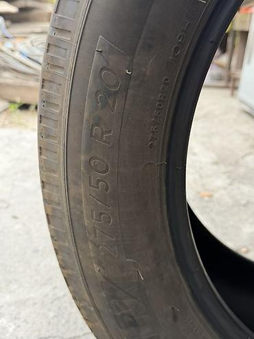 шины разноширокие: Шина Michelin 275/50 R20 - Тип: легковая/кроссоверная всесезонная (по — 3