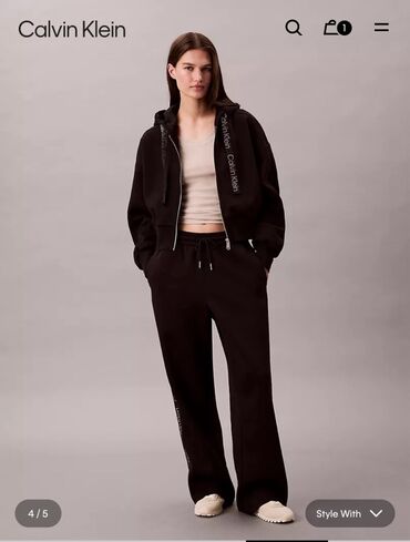 национальные головные уборы: Мужской спортивный костюм, L (EU 40), Calvin Klein, Новый, цвет - Черный, Самовывоз