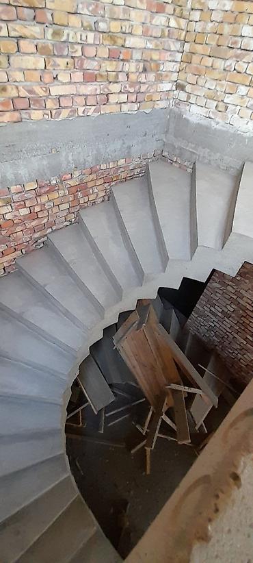 Лестницы и комплектующие: Монолитная лестница из бетона, предназначенная для установки внутри — 3