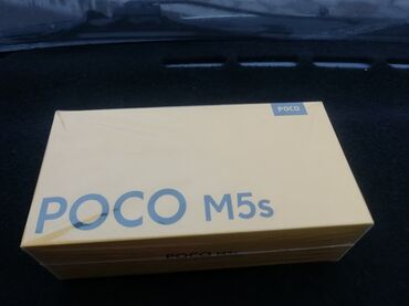 поко ош: Poco M5s, Жаңы, 256 ГБ, түсү - Көгүлтүр, 2 SIM