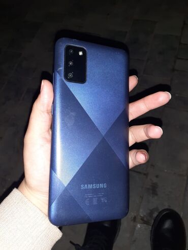 Samsung: Samsung A02 S, 32 GB, rəng - Göy, İki sim kartlı