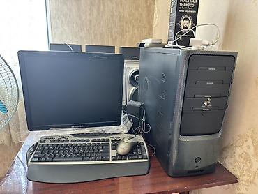 masaustu komputer dəsti: Masaüstü kompüter seti Tərkibi: - Sistem bloku (ATX korpus, ön — 1
