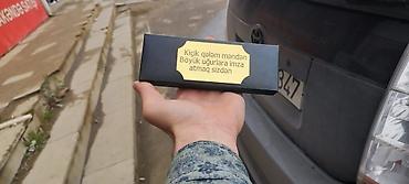 Ручки: Qelem ve qabı. Lazerle qelemın uzerıne ad yazırıq.qutunun uzerıne de — 3