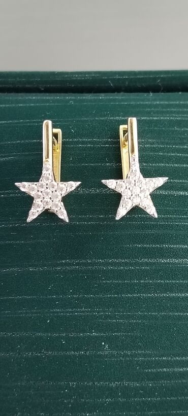 Sırğalar: Sırğa, Sarı qızıl, 585 Əyar — 2