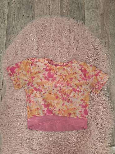 lakovane baletanke: Majica crop top sa kratkim rukavima. - Brend: PRO SPORTS - Materijal — 1