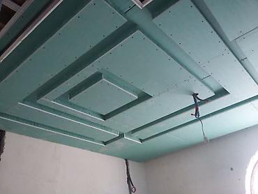 elektrik iş: Hər nov alçipan işlərinin görülmesi.Fiqur düz karopka her zövqə — 1