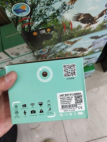 mikrofon mini: WiFi Smart Camera – 5MP WiFi IP Kamera Əsas xüsusiyyətlər: - 5MP — 4