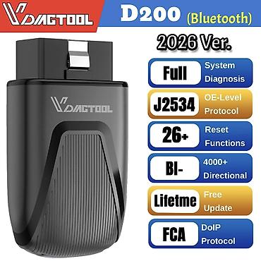 Alati za automobile: Novo - VdiagTool D200 Bluetooth 26 Reset funkcija Bi-Directional — 3