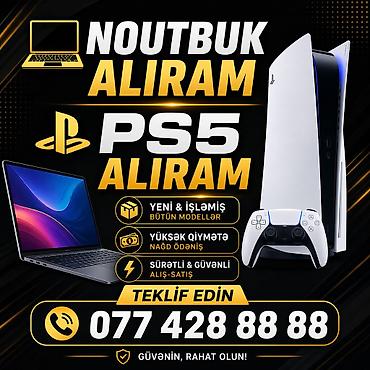 ÝÜKSƏK QİYMƏTƏ NOUTBUK VƏ PS5 ALIRAM. YENİ VƏ İŞLƏMİŞ lalafo.az -da ÝÜKSƏK QİYMƏTƏ NOUTBUK VƏ PS5 ALIRAM. YENİ VƏ İŞLƏMİŞ