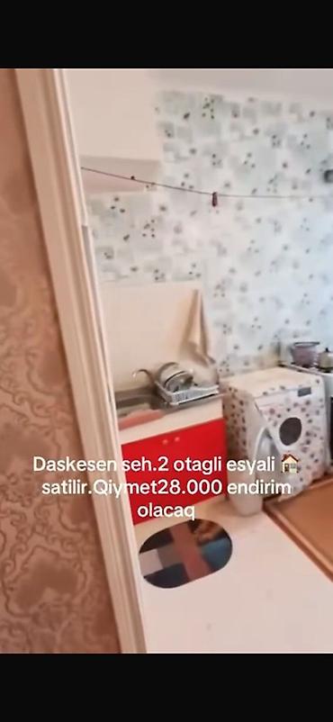ucuz evlerin satışı: Daşkəsən şəhərində, tam əşyalı 2 otaqlı mənzil satılır — 7