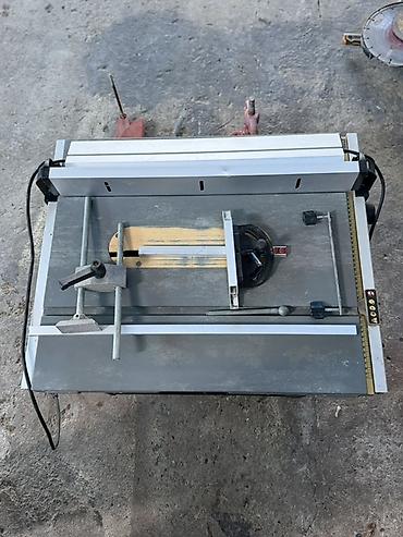 taxda: Məhsul: DeWALT stolüstü dairəvi mişar (table saw) Təsvir: - Güclü — 4