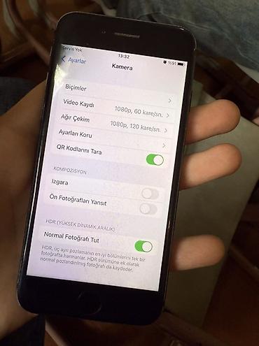 Apple iPhone: IPhone 7, 32 GB, Jet Black, Barmaq izi — 10