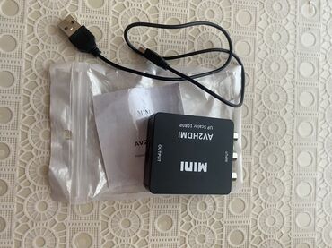 Смарт ТВ приставки: AV2HDMI UP Scaler adapteri, köhnə analog cihazlardan gələn AV