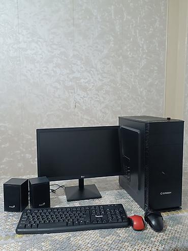 hp envy 17m cg1013dx: Masaüstü kompüter seti – tam hazır iş/oxu/ofis üçün Tərkibi: - Sistem — 1