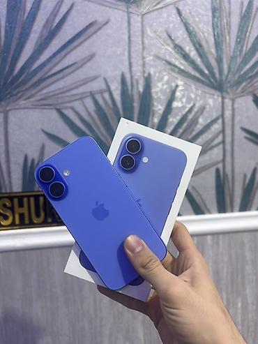adapdur: IPhone 16, 128 GB, Mavi, Face ID, Zəmanət, Barmaq izi — 1