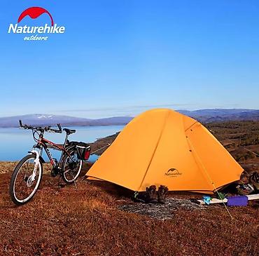 одноместный: Одноместная палатка Naturehike для велопоходов новая. Ни разу не — 4