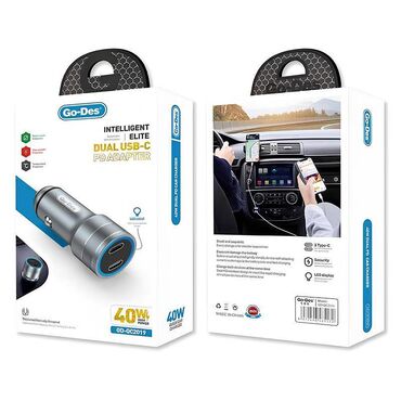 Şin və təkərlər: Avtomobil Şarj Adapteri 40W Go-Des GD-QC2019 Cihazınızın sürətli və