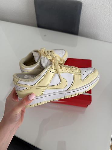 sport: Nike Dunk Low – pastel žuta/bele patike - Model: Nike Dunk Low - — 1