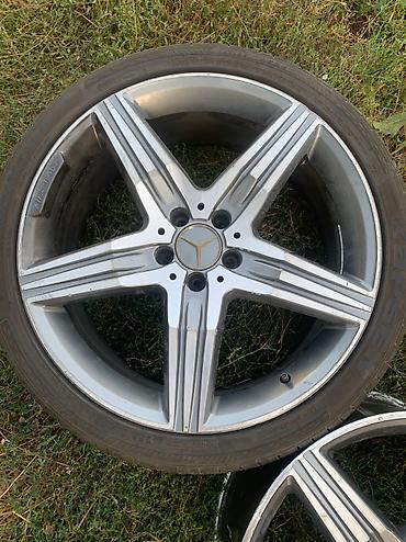 Диски: Литые Диски R 20 AMG, Комплект, отверстий - 5, Б/у — 3