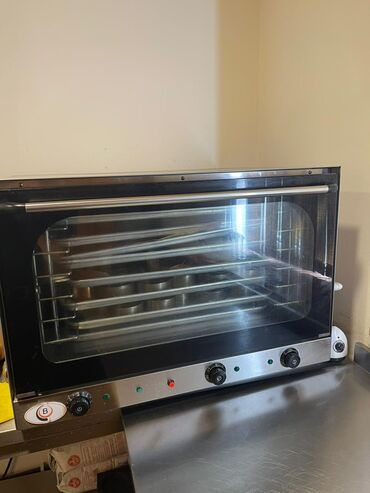 Ət çəkən maşınlar: Duxovka Elektrik, rəng - Qara, Ayrıca dayanan