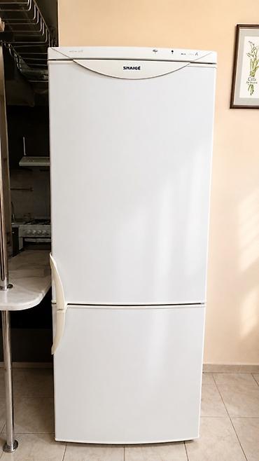 fridge: Холодильник Snaige, двухкамерный, с нижней морозильной камерой. Цена — 1