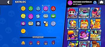 Другое: Brawl Stars hesabı – “TOXICTORNADO” Ümumi: - Kupa yolu: 4801 (III — 8