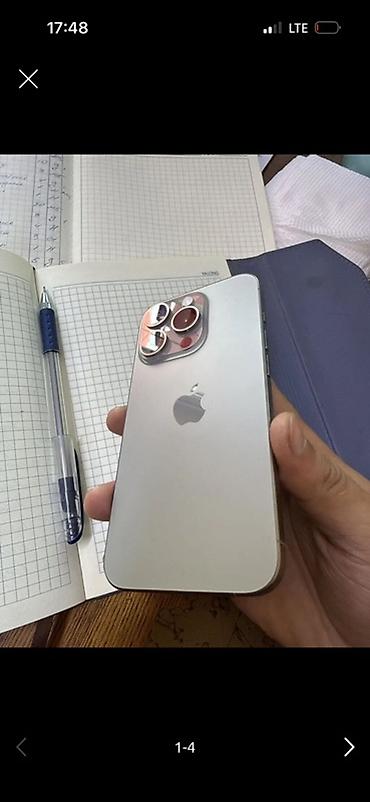 IPhone 15 Pro, цвет серебристый (Silver). Основные характеристики: -