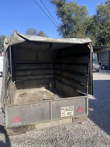 паркоп тандем: Двухосный прицеп с тентом - Грузовой автомобильный прицеп на — 4