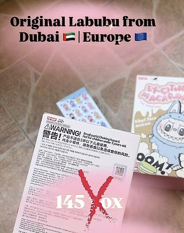 oyuncaq matorlari: 100% Original labubu. Dubay ve Avropadan getirilib. Likvidasiya — 2