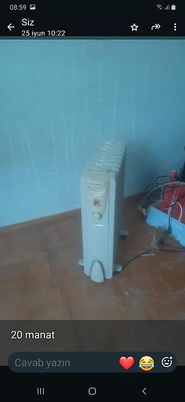 lalafo panel radiator: Yağ radiator (elektrikli istilik qurğusu) - Model: Bonasket (etiketdə — 1