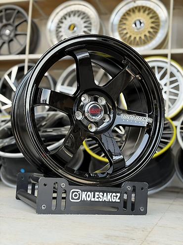 Литые Диски R 17 Advan Racing, Комплект, отверстий - 5, Новый at lalafo.kg Литые Диски R 17 Advan Racing, Комплект, отверстий - 5, Новый
