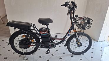 Elektrik velosipedlər: Yeni Elektrik velosipedi 24", sürətlərin sayı: 32, 350-500 Vt, Pulsuz çatdırılma