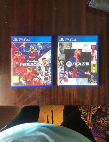 Oyun diskləri və kartricləri: Pes 2020 və Fifa 21 ideal vəziyyaətdə. Pes 2020 30 azn, Fifa 21 20