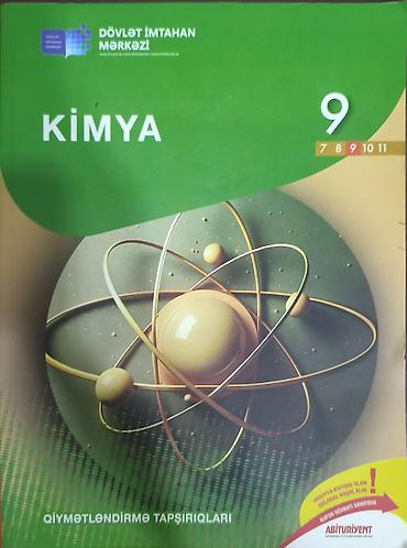 kimya 9: Məhsul: “Kimya – Qiymətləndirmə Tapşırıqları”, 9-cu sinif Nəşriyyat — 1