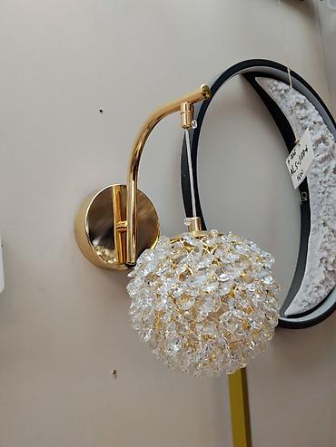 smart light: Бра настенное с хрустальным плафоном - Тип: настенное бра - — 1